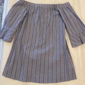 Cooperative for Urban Outfitters Off Shoulder Dress